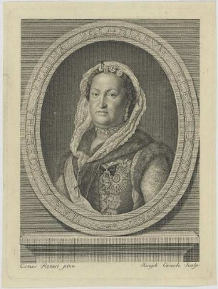 Bildnis der Maria Iosepha, Regina Poloniarvm, Electrix Saxoniae