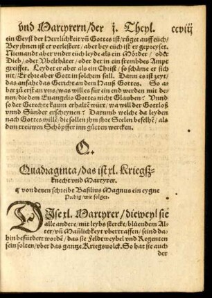 Quadraginta/ das ist xl. Kriegßknecht und Martyrer.