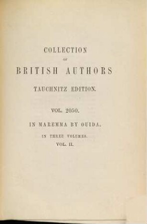 In Maremma : a story ; in three volumes, 2