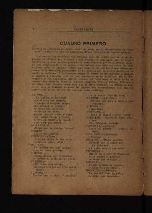 Cuadro primero