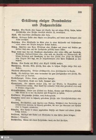 Erklärung einiger Fremdwörter und Fachausdrücke