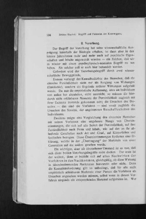 II. Vererbung.