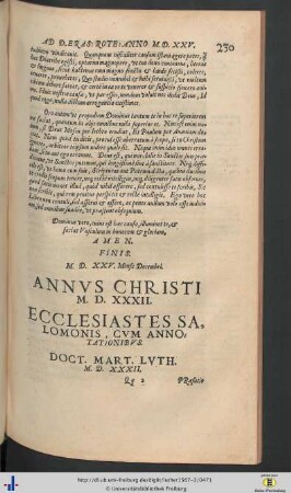 Annus Christi M.D.XXXII.