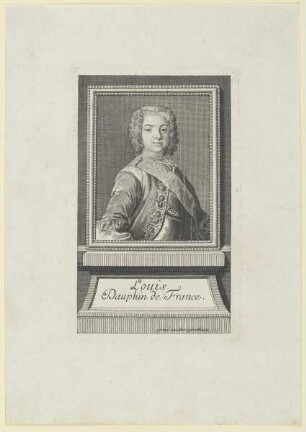 Bildnis von Louis, Dauphin von Frankreich