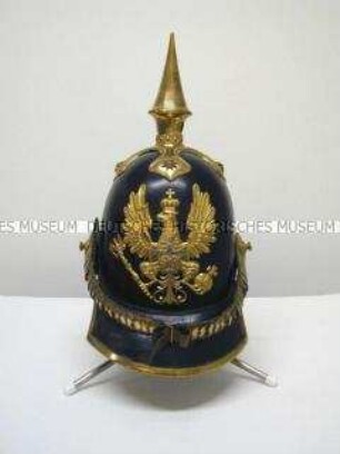 Helm Modell 1842 für Offiziere, Landwehr