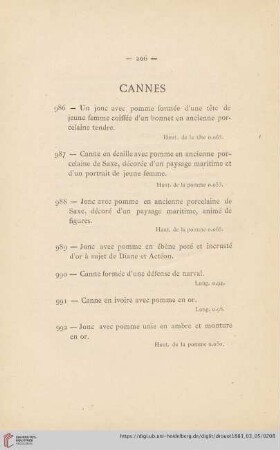 Cannes (Nr. 986 - 996)