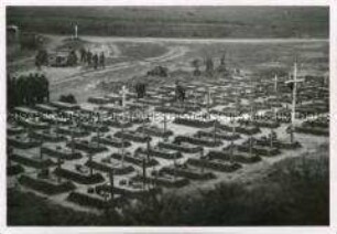 Friedhof für gefallene Soldaten in der Sowjetunion