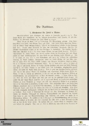 Die Rabbiner
