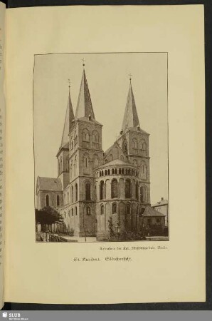 St. Kunibert : Südostansicht