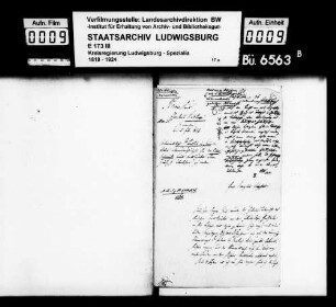 Medici, Physici, Chirurgi, Accoucheurs, Oberamt Waiblingen