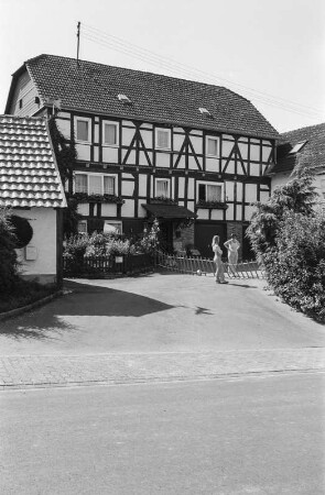 Wohnhaus (Wohnhaus, Fachwerk); Frankenberg, Goldbachstraße 7