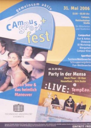 "Campusfest/Sportfest der TU Chemnitz, am 31.05.2006"