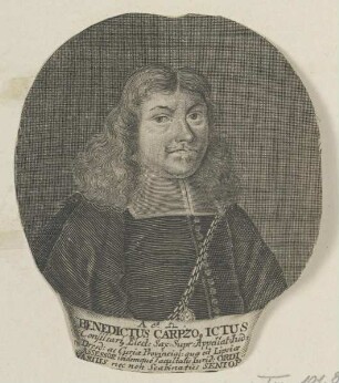 Bildnis des Benedictus Carpzo