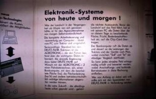 Elektronik-Systeme von heute und morgen!