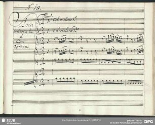 No. 18 Aria: Speravo col mio sdegno