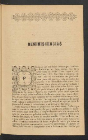Reminiscências