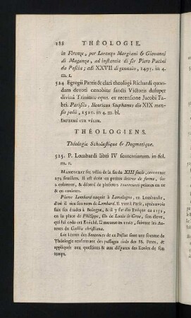 188-319, Théologiens