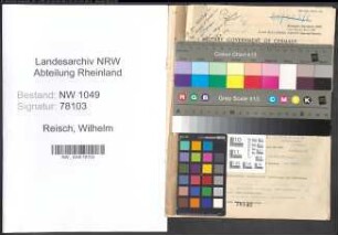 Entnazifizierung Wilhelm Reisch , geb. 31.10.1912 (Betriebsinhaber)