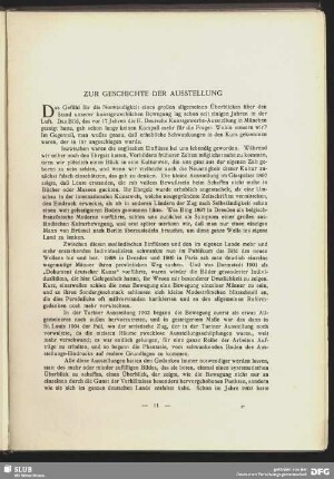 Zur Geschichte der Ausstellung