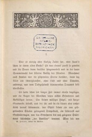 Ueber die Wolken : Roman