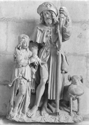 Statue des Heiligen Rochus