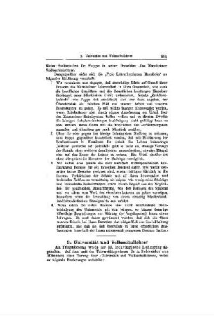 Universität und Volksschullehrer