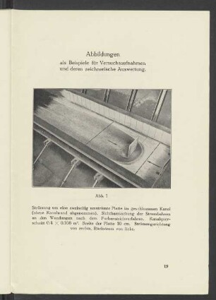 Abbildungen als Beispiele für Versuchsaufnahmen und deren zeichnerischen Auswertung.