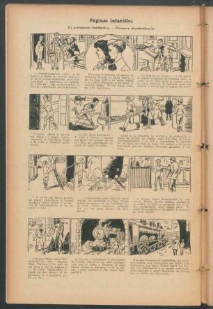 El aeroplano fantástico.- Primera desobediencia
