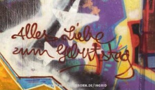 Alles Liebe zum Geburtstag