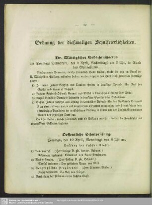 Oeffentliche Schulprüfung