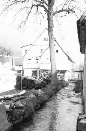 Weiler bei Blaubeuren: Fachwerkmühle