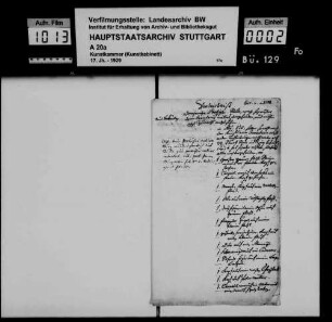 Zuwachsverzeichnis zum Kunstkammersturz 1791/92