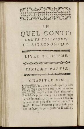Chapitre XXXI.