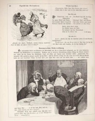 "Egoistische Galanterie" "Unangenehme Ueberraschung"