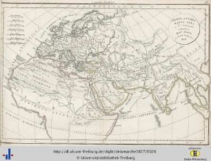 Orbis antiqui mappa nova. 1826.