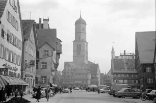 Biberach: Marktplatz und Kirche