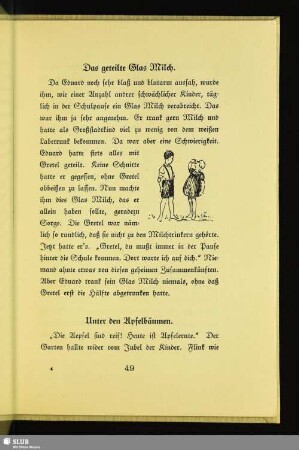 Unter den Apfelbäumen
