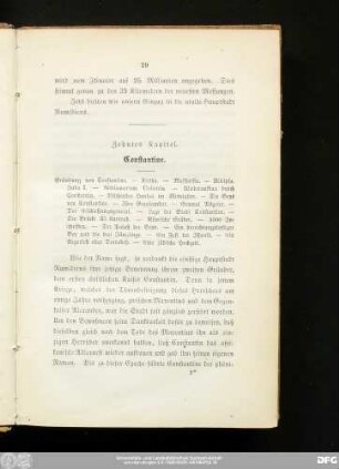 Zehntes Kapitel. Constantine.