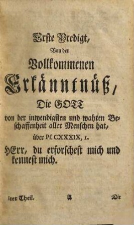 Aug. Friederich Wilhelm Sacks Königl. Preuß. Hof-Predigers, Consistorial- und Kirchen-Raths in Berlin Predigten über verschiedene wichtige Wahrheiten zur Gottseligkeit, 1
