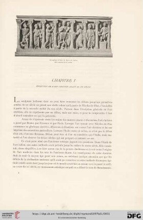 Chapitre I: Évolution de l'art chrétien avant le XII siècle