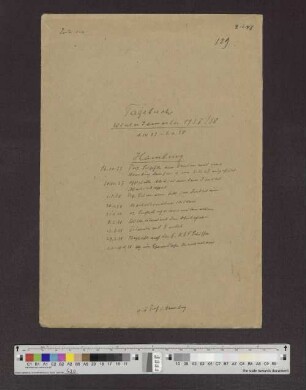 Band 129: Wintersemester 1937/1938 Hamburg