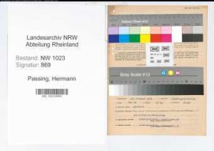 Entnazifizierung Hermann Passing , geb. 25.02.1918 (Kaufm.Angest.)