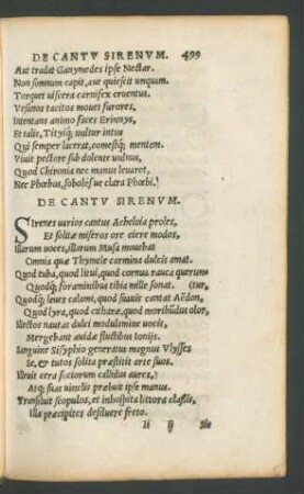 De Cantu Sirenum.