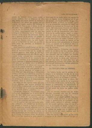 La injuria de la prensa