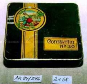 Blechdose für 20 Stück Zigaretten "ConsTanTin No. 30"