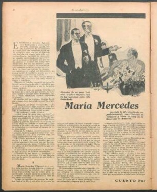 María Mercedes : Cuento por Enrique Lavié