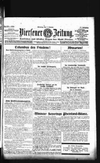 Viersener Zeitung : aelteste Zeitung des Dreistädtegebietes, verbunden mit der "Wacht" in Dülken und Süchteln