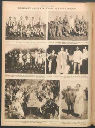 Información gráfica de Rosario, Quilmes y Córdoba [Fotografías]