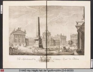 Vue Septentrionale du Château Royal de Potsdam.