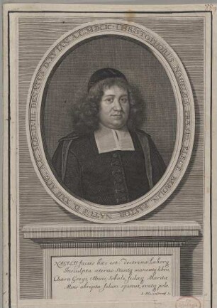 Bildnis des Christophorus Nagelius